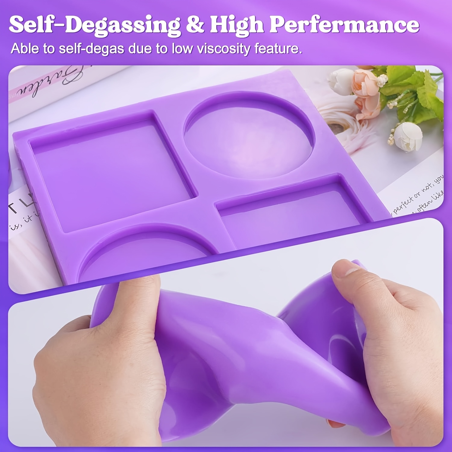 Lila Flüssiges Silikonkautschu – Soap Making Kit For Beginners Bewertung und Preis