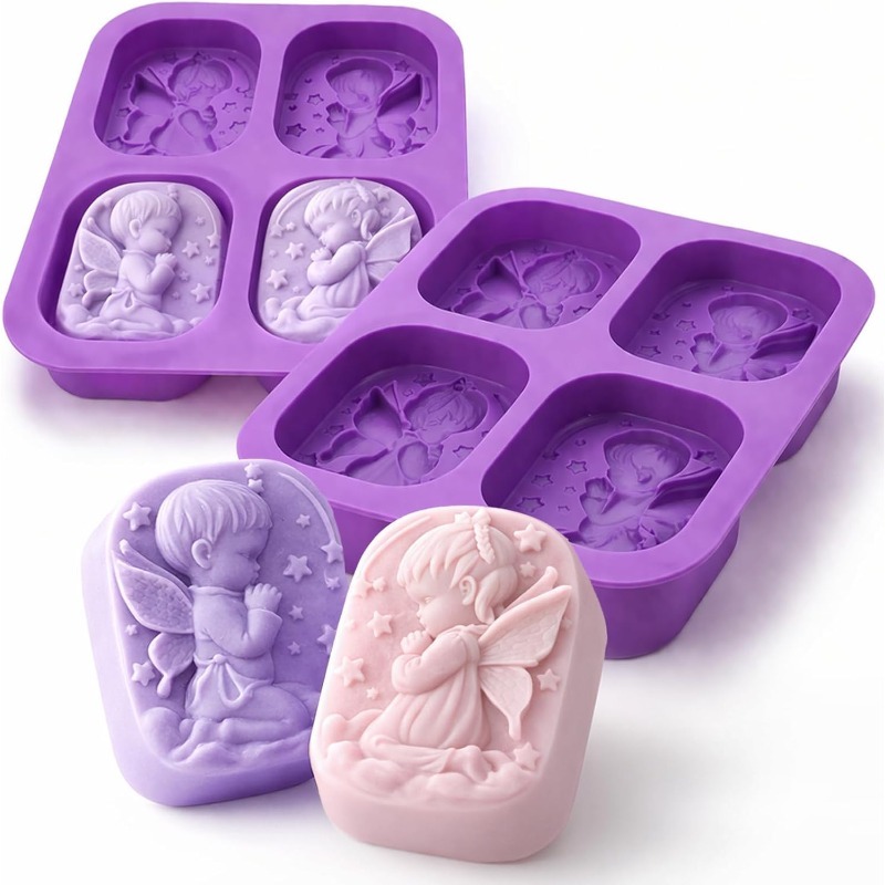 Engel-Silikonform für Seifenhe – Soap Making Kit For Beginners Bewertung und Preis